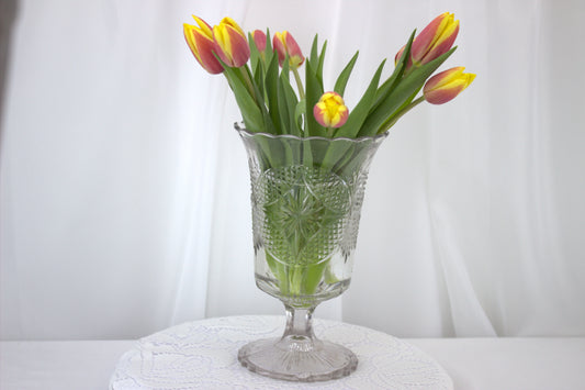 Charming Vintage Celery Vase - with some slight imperfections