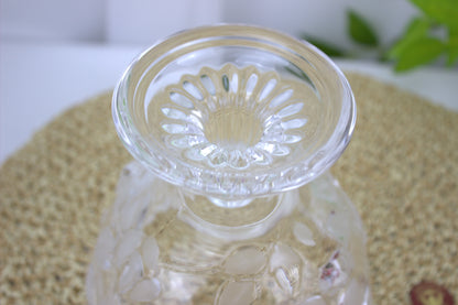 Original Walther Glass ''Georgina'' Bowl with Rose Motif, with original box