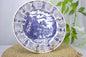 1987 Astrology Calendar Plate - made from English Ironstone - Zodiac Theme