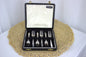 Stunning 1930's Set of 8 Arthur Price Vintage Cake Forks in Original Presentation Box