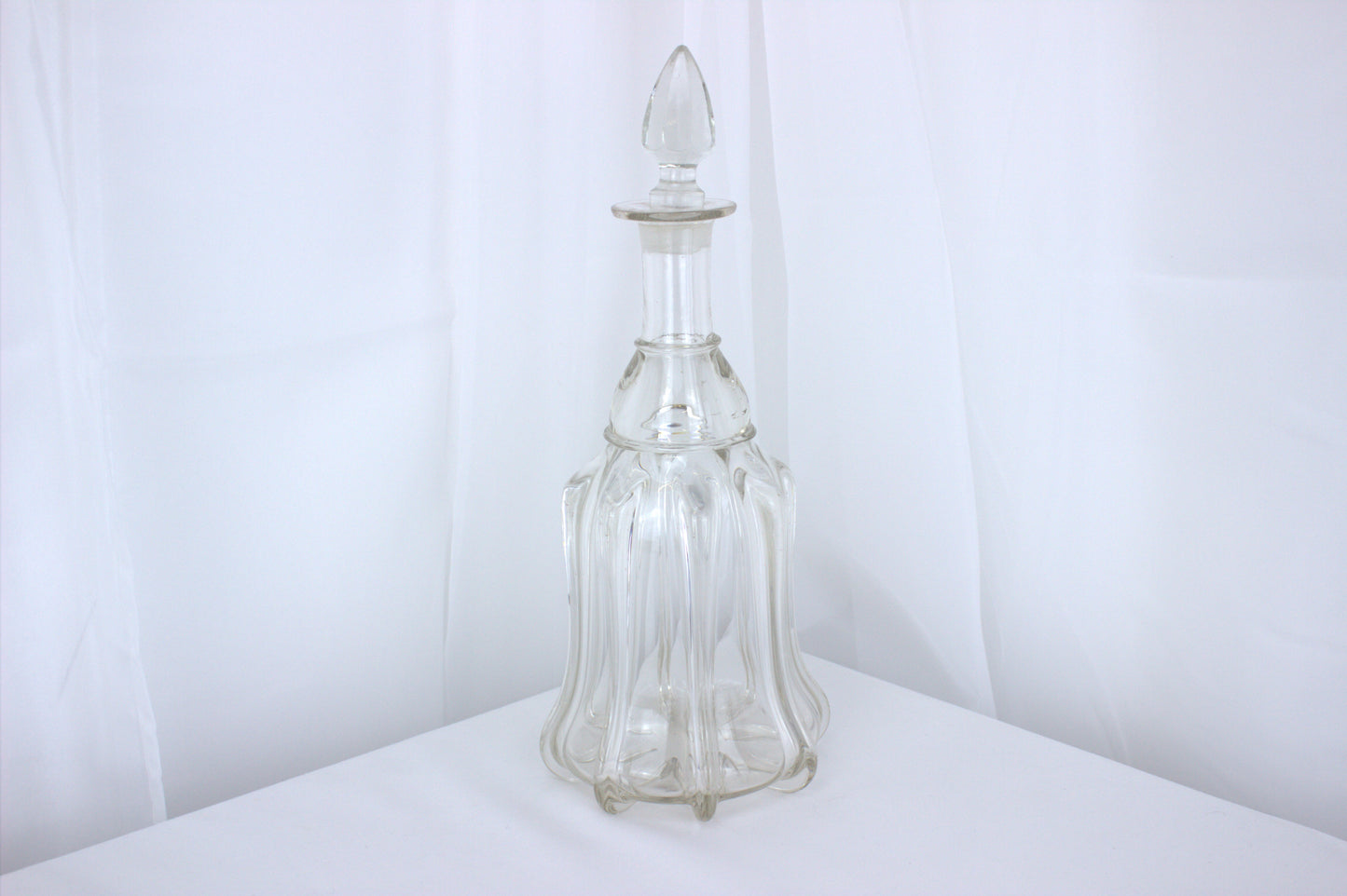 Victorian Glass Decanter – 19th Century