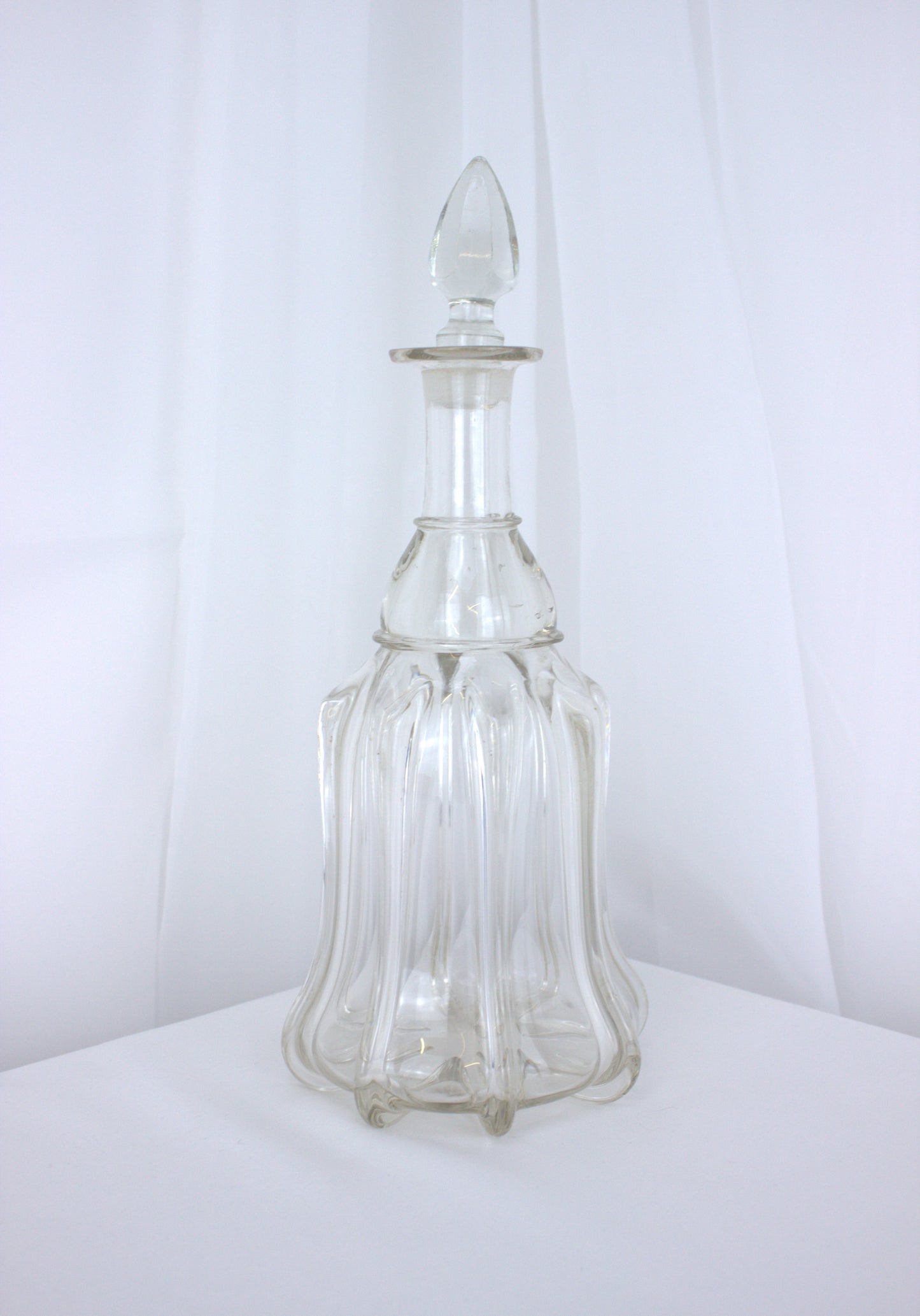 Victorian Glass Decanter – 19th Century