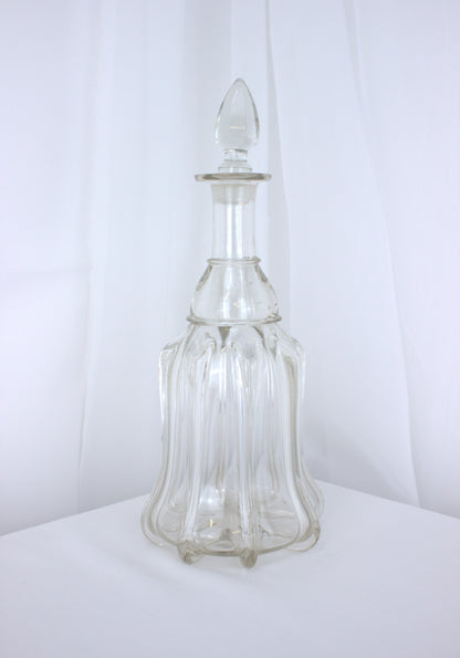 Victorian Glass Decanter – 19th Century