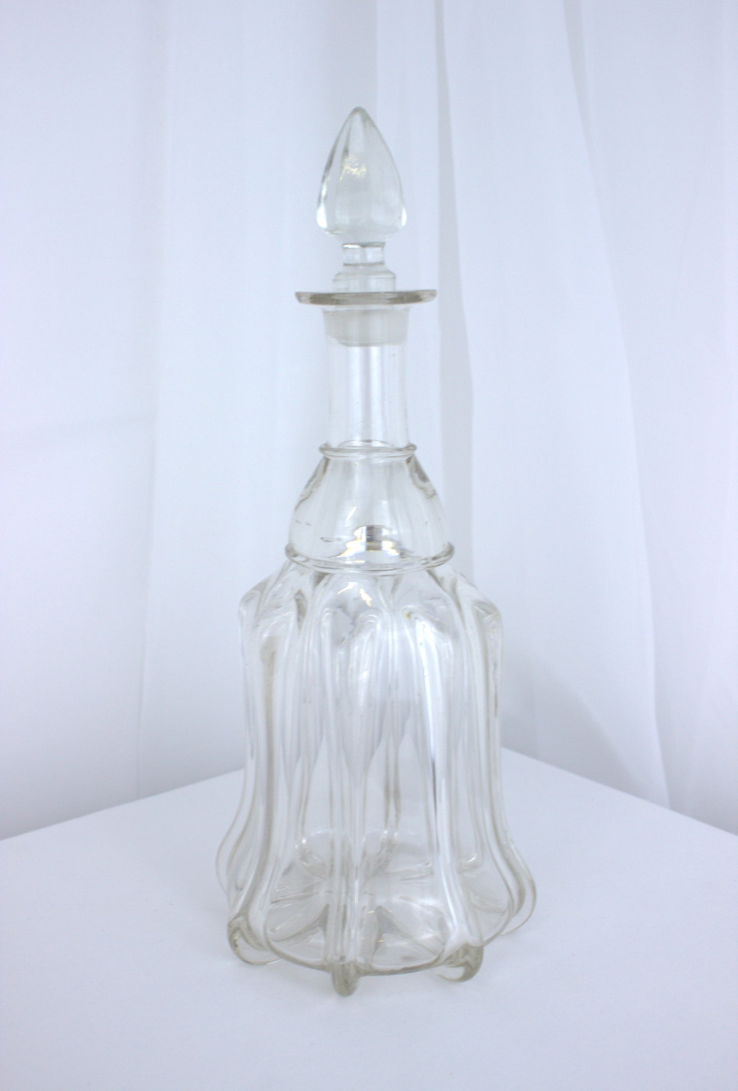 Victorian Glass Decanter – 19th Century