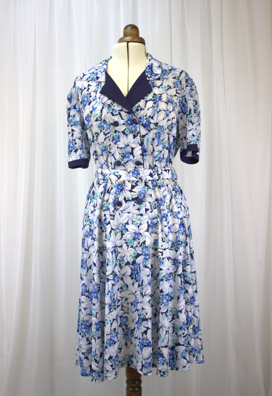 Stunning 1980s Style Vintage Dress - Size 18