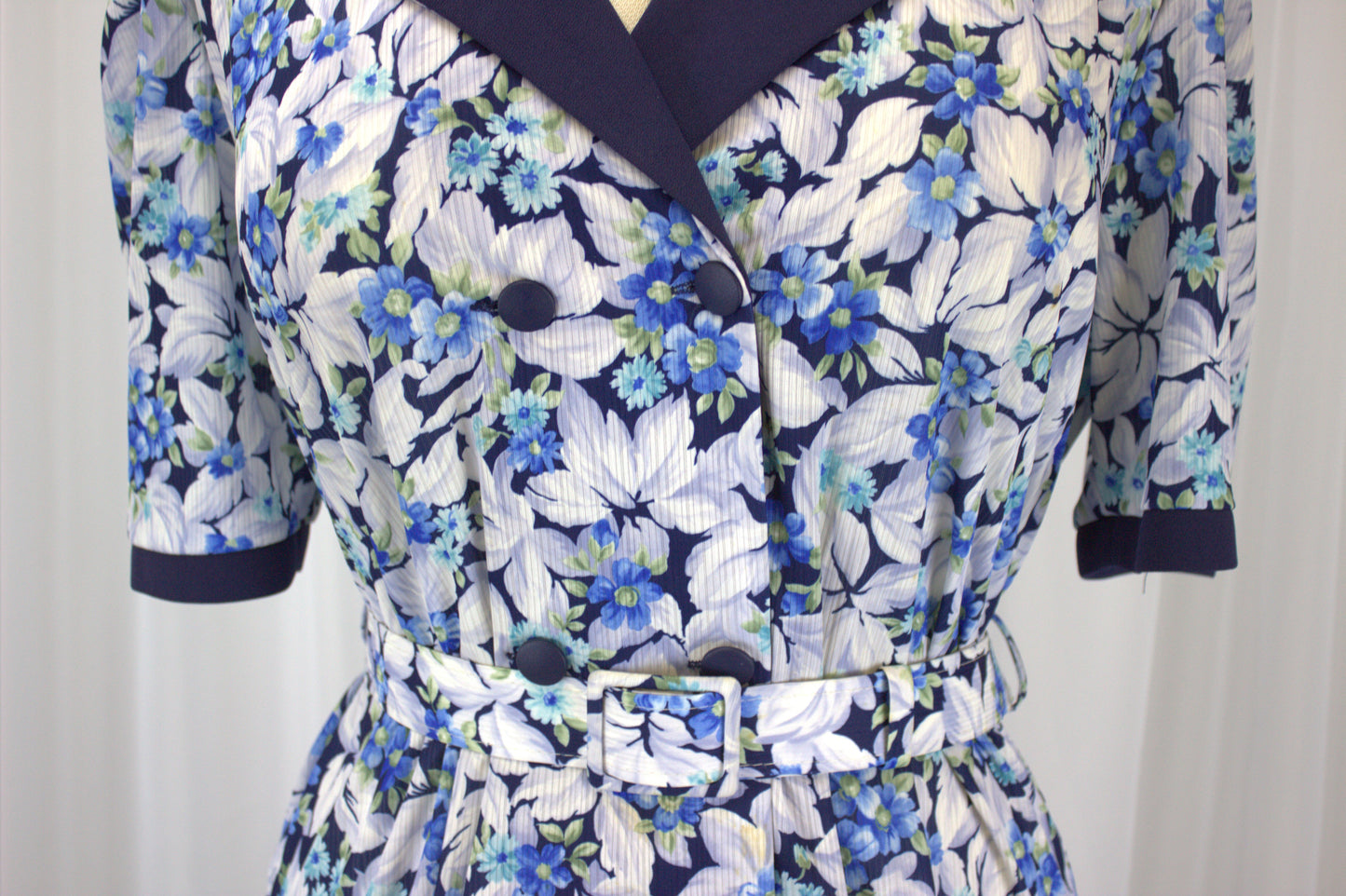 Stunning 1980s Style Vintage Dress - Size 18