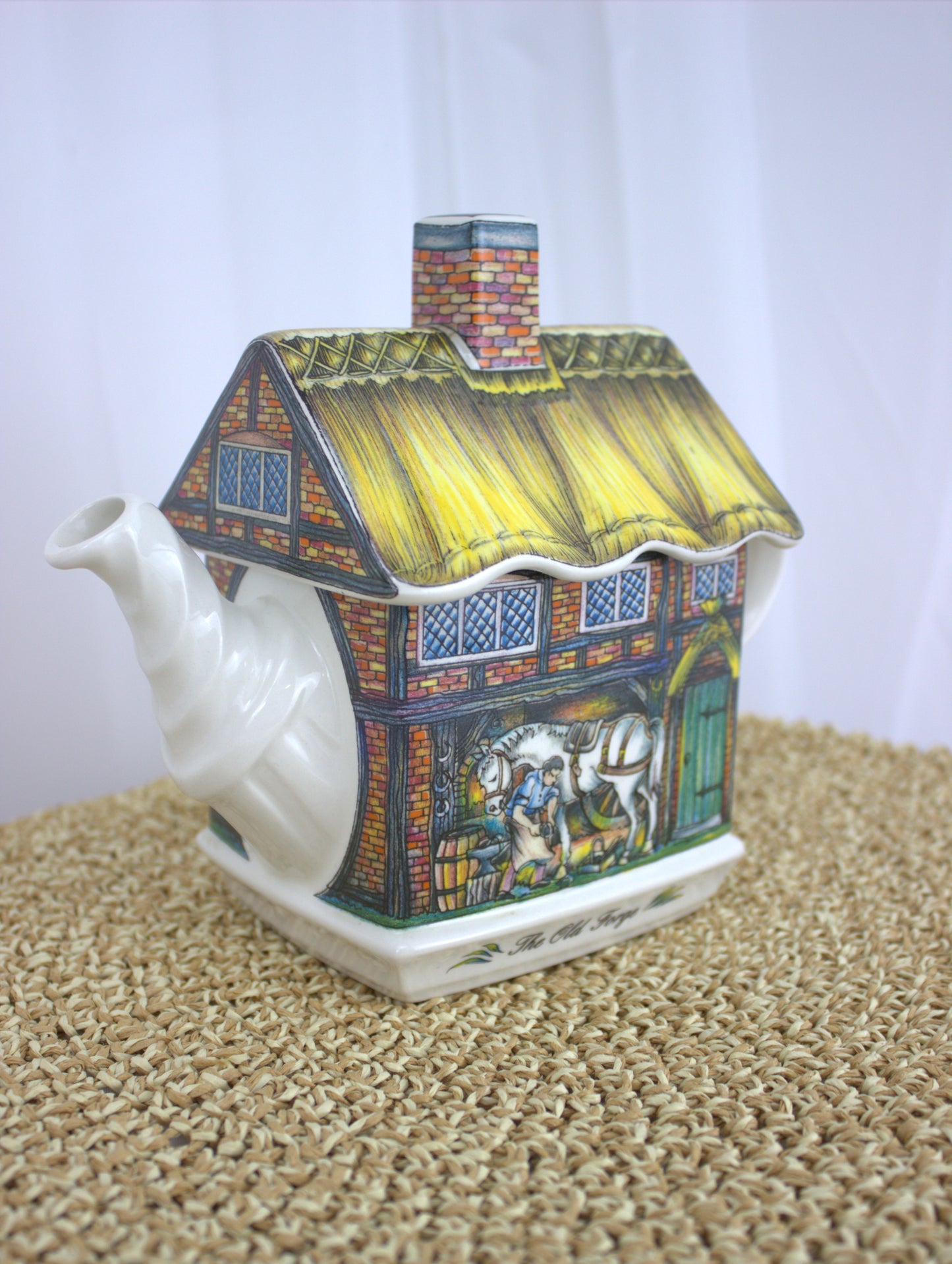 Charming Sadler Cottage Teapot – Old Forge Collection - 1950's/60's