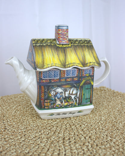 Charming Sadler Cottage Teapot – Old Forge Collection - 1950's/60's