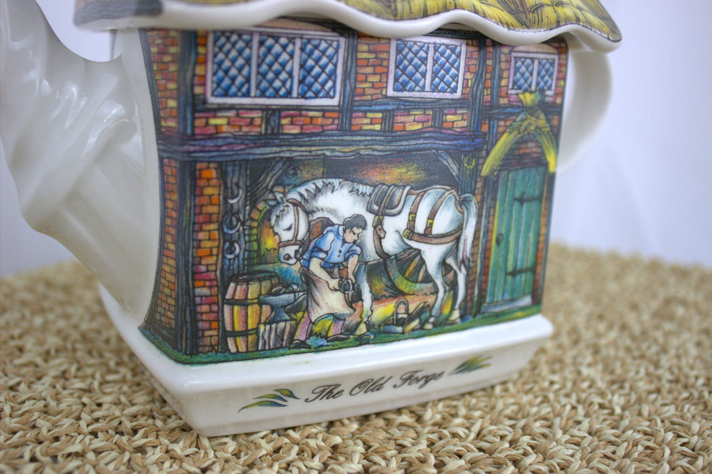 Charming Sadler Cottage Teapot – Old Forge Collection - 1950's/60's