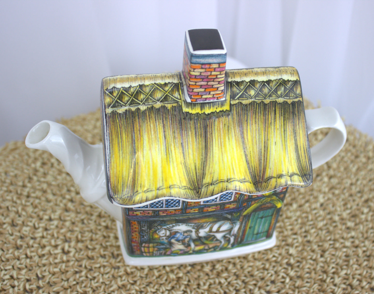 Charming Sadler Cottage Teapot – Old Forge Collection - 1950's/60's