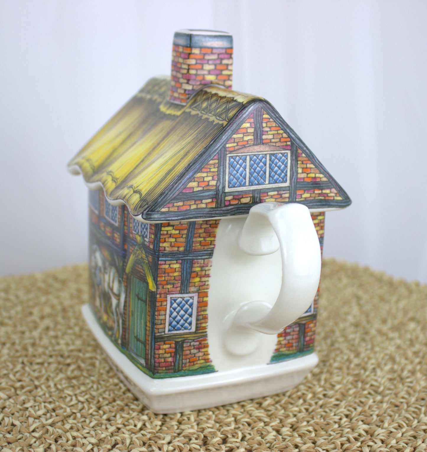 Charming Sadler Cottage Teapot – Old Forge Collection - 1950's/60's