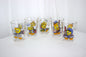 Tweety Bird Small Drinking Glass Set of 5 - Arc Glass - Made in France