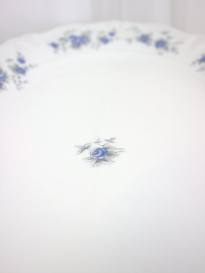 Vintage Winterling Bavaria Serving Dish with Dainty Blue Floral Design