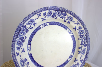 Trio Rare WR Midwinter Windsor Blue & White Dresser Plates