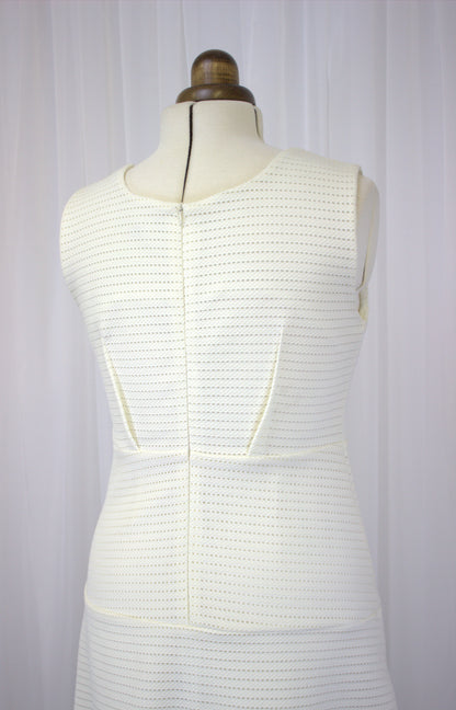 Ultimate Blank Canvas Cream Dress - Size L / Size 12