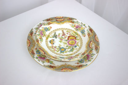 Vintage H&M Sutherland China 2-Piece Saucer & Side Plate