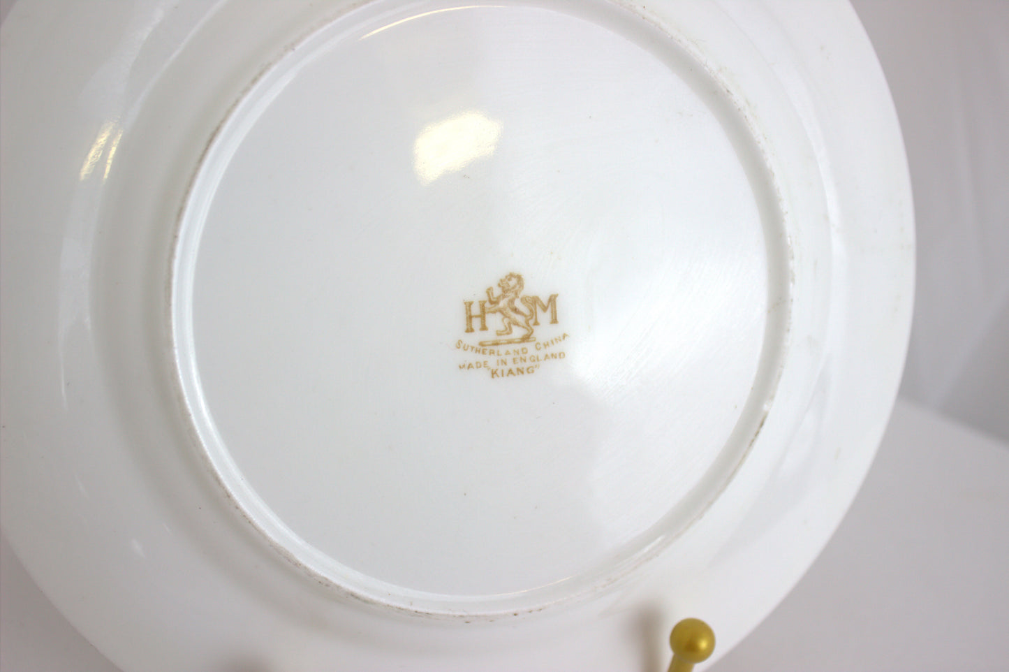 Vintage H&M Sutherland China 2-Piece Saucer & Side Plate