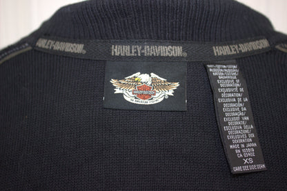 Vintage Ladies Harley Davidson Cardigan - Size XS