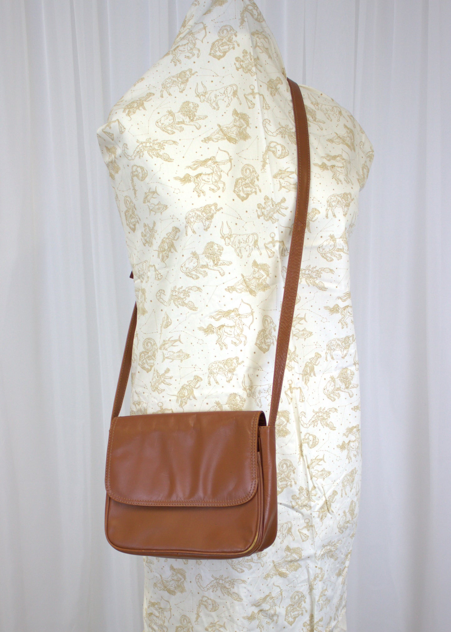 Taurus Versatile Mini Satchel in Rich Tan Brown