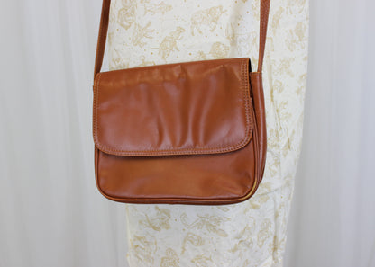 Taurus Versatile Mini Satchel in Rich Tan Brown