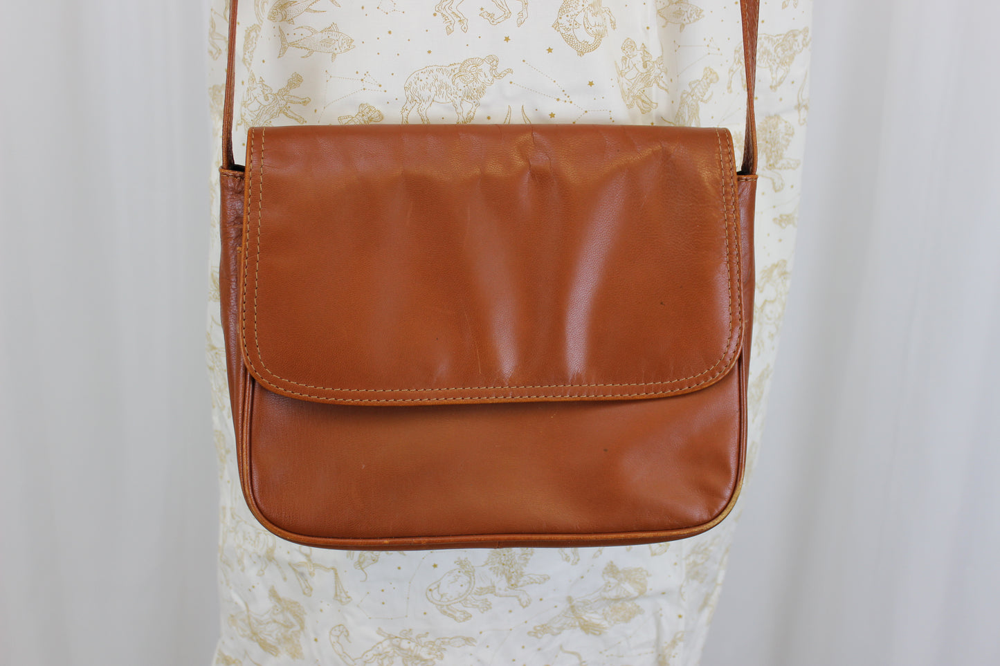 Taurus Versatile Mini Satchel in Rich Tan Brown