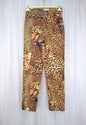 Stunning Y2K Tiger Print Jeans - Size 10