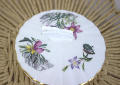 Stunning Royal Worcester Trinket Dish with Lid