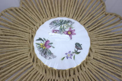 Stunning Royal Worcester Trinket Dish with Lid