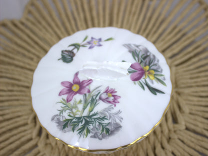 Stunning Royal Worcester Trinket Dish with Lid