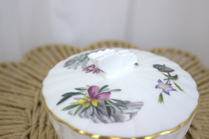 Stunning Royal Worcester Trinket Dish with Lid