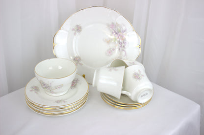 15-Piece Dainty Fine Bone China Tea Set