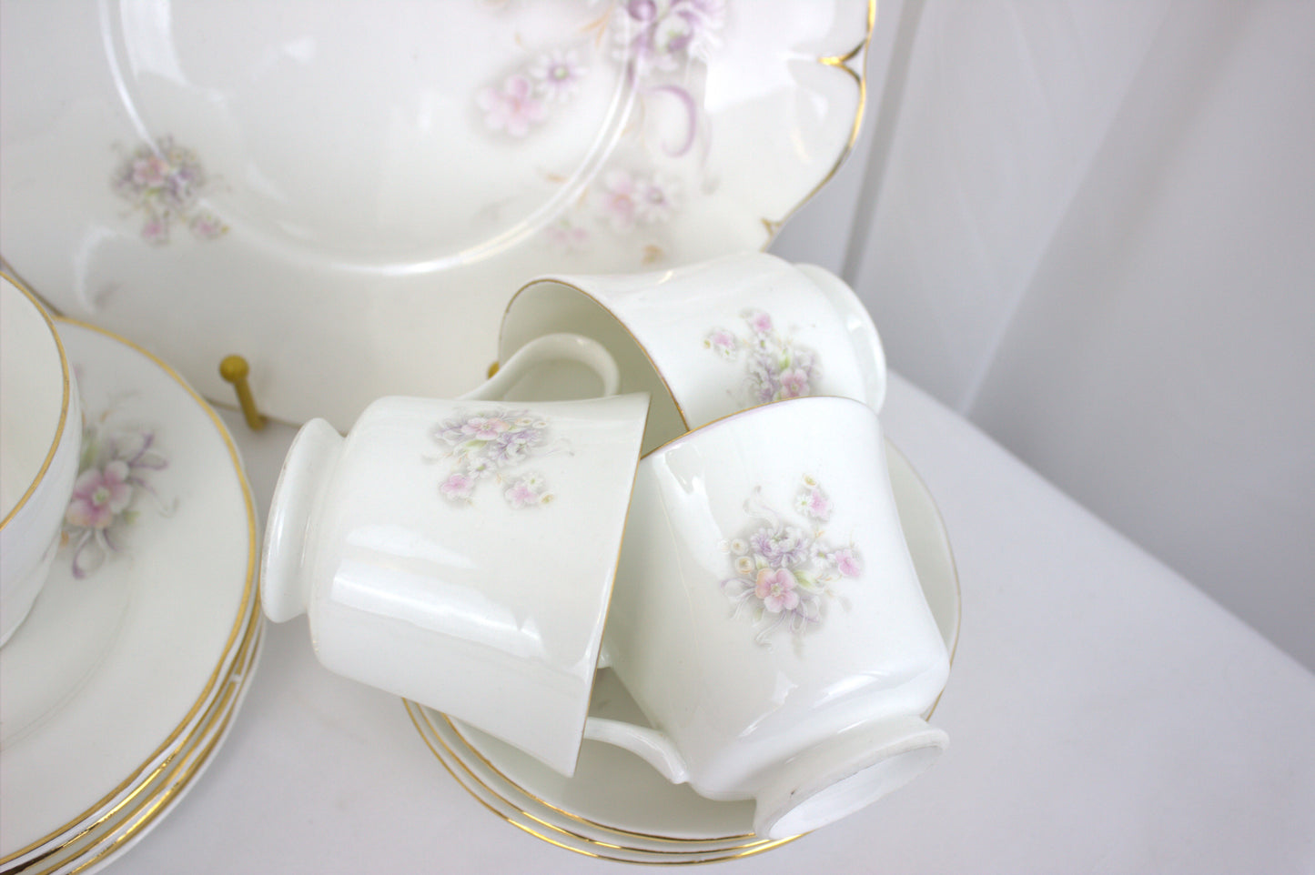 15-Piece Dainty Fine Bone China Tea Set