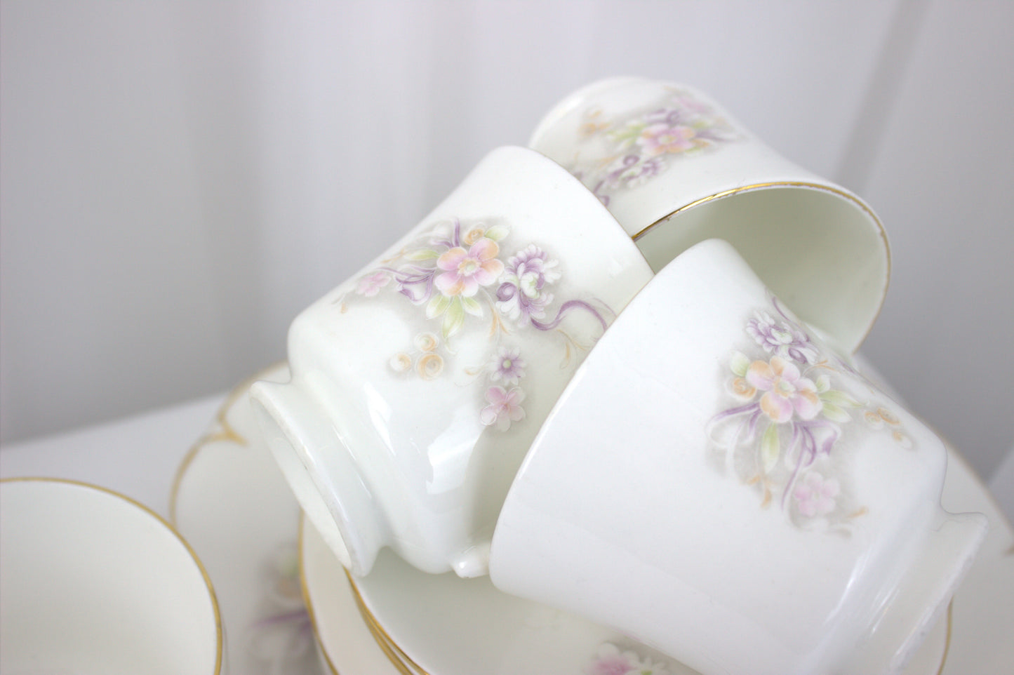 15-Piece Dainty Fine Bone China Tea Set