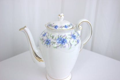 Vintage Royal Tuscan "Love in the Mist" Coffee Pot