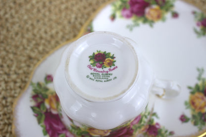 Rare Royal Albert Country Rose Teacup & Plate Set – A Collector's Dream