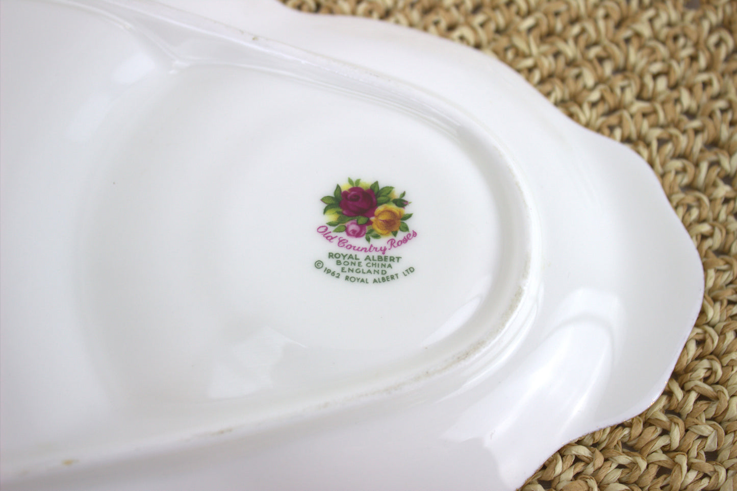 Rare Royal Albert Country Rose Teacup & Plate Set – A Collector's Dream