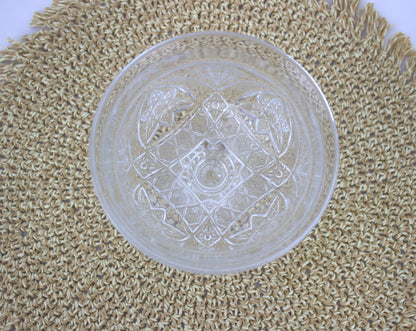 Stunning Crystal Cut Bon Bon Dish – Versatile Elegance