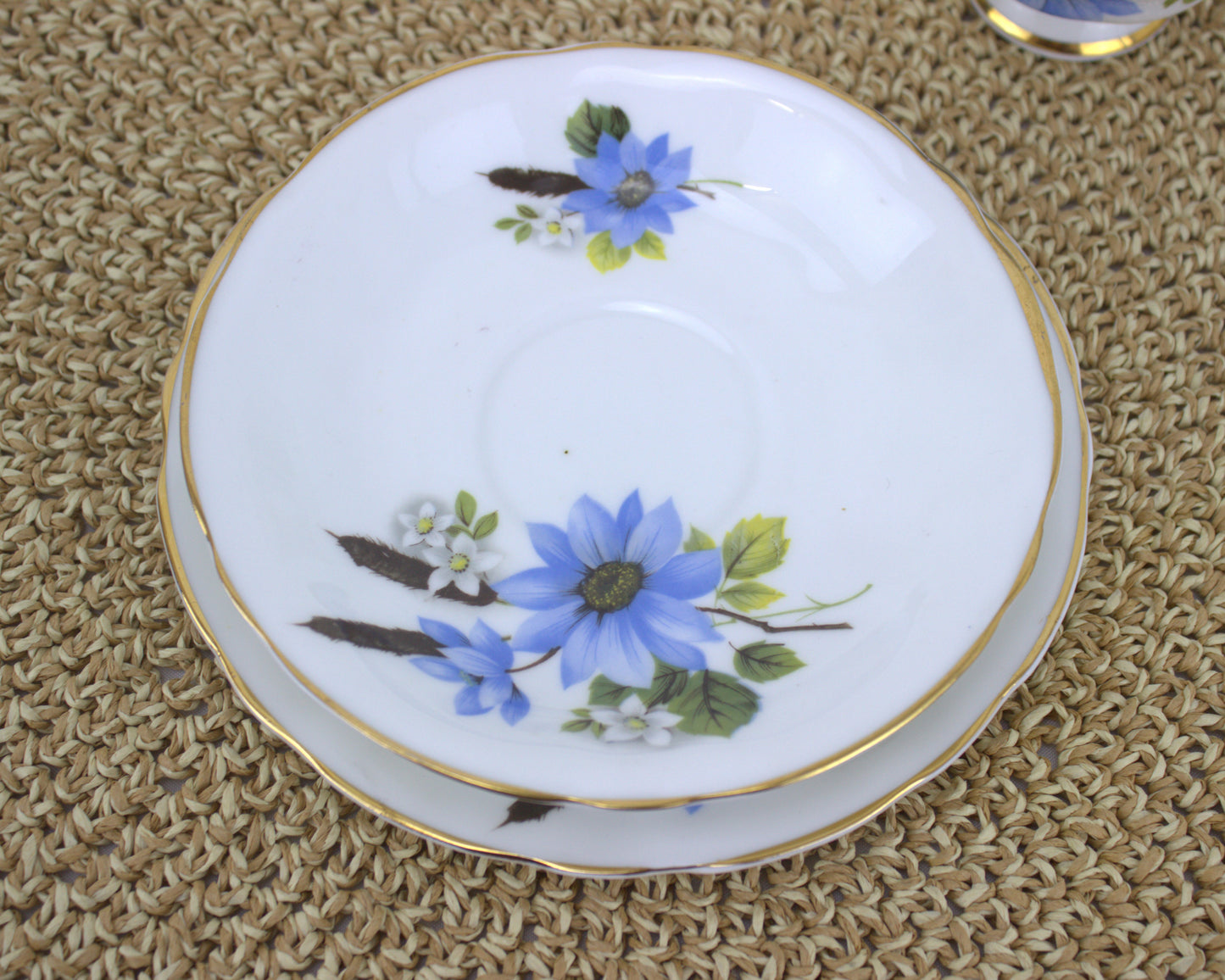 Whimsical Arklow Ireland Fine China Trio – Dainty & Delightful