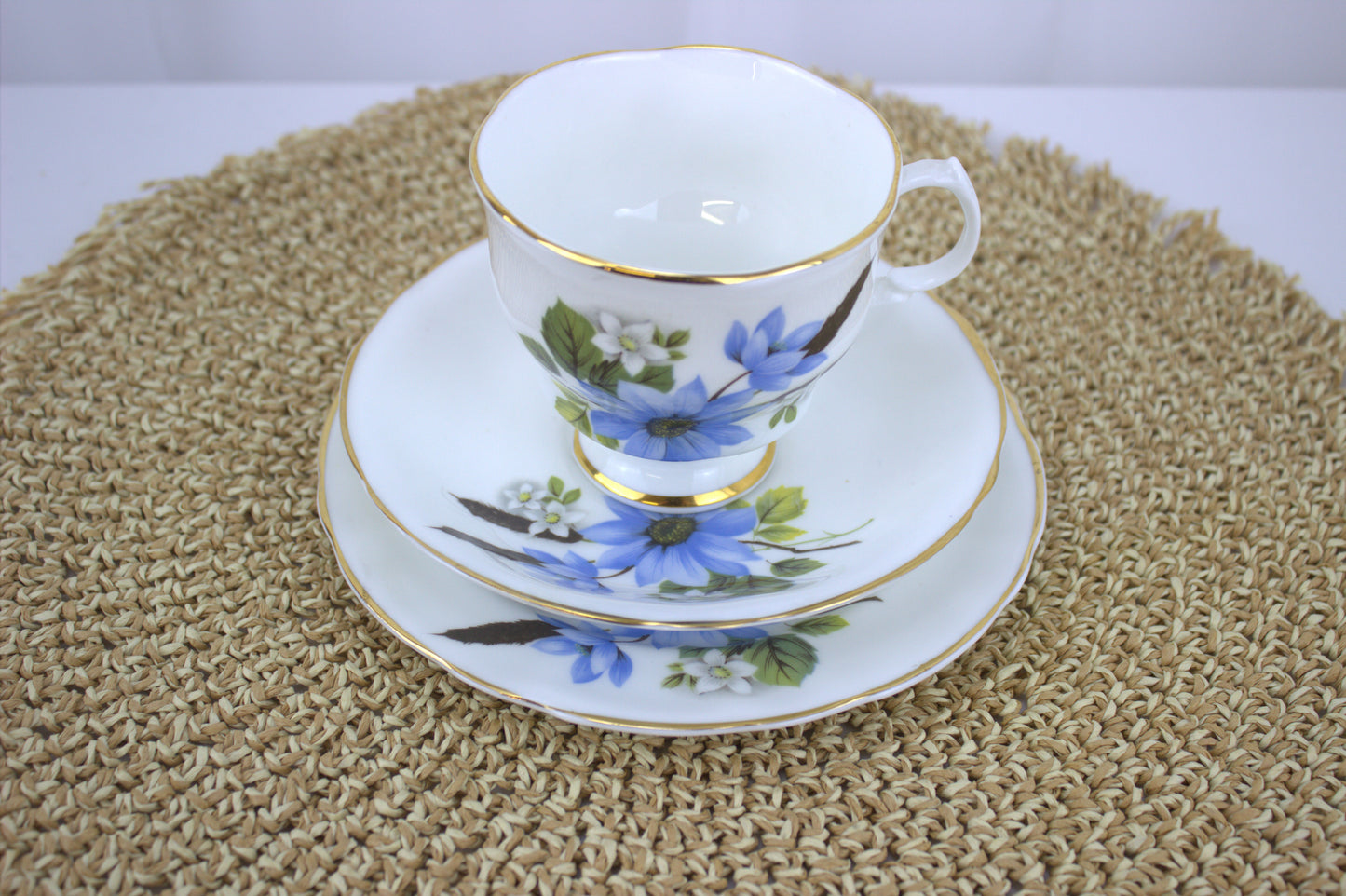 Whimsical Arklow Ireland Fine China Trio – Dainty & Delightful