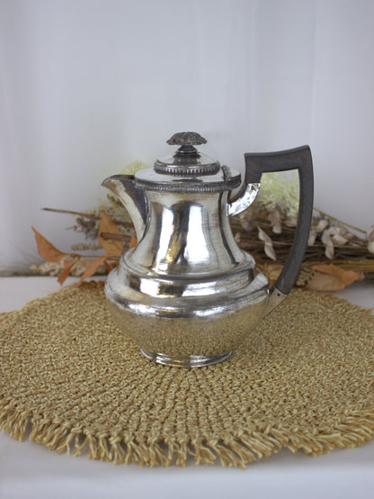 Silver Plated Teapot is stamped with "WMH&Sons