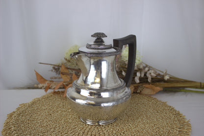 Silver Plated Teapot is stamped with "WMH&Sons