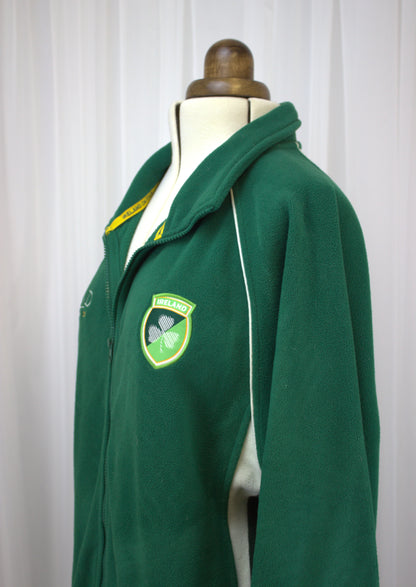 Retro Ireland Rugby 2013 Fleece – Size Large