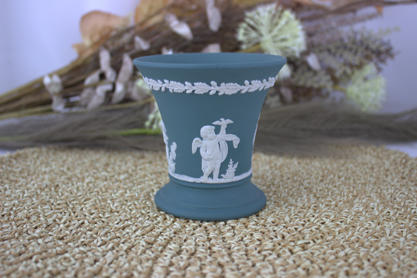 Wedgwood Jasperware Vase – Dated 1984