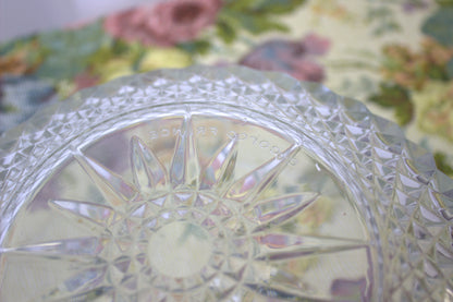 Vintage Arcoroc Diamond Sunburst Serving Bowl Set – 7 Pieces