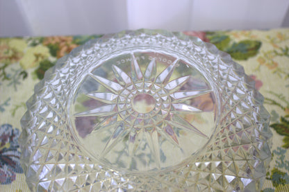 Vintage Arcoroc Diamond Sunburst Serving Bowl Set – 7 Pieces