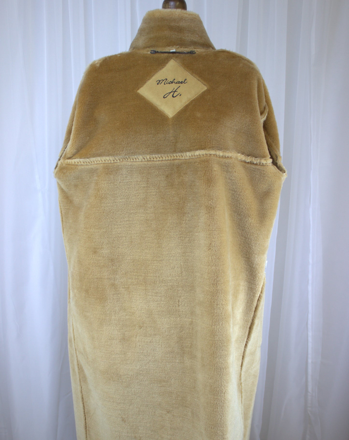 Vintage Faux Shearling Coat by Michael H. - Size Large