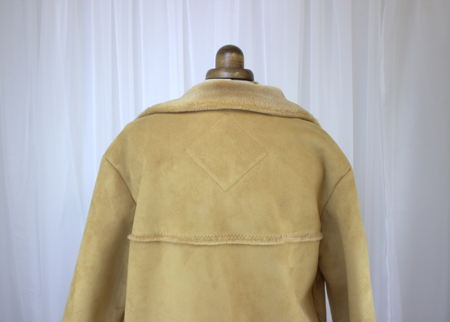 Vintage Faux Shearling Coat by Michael H. - Size Large