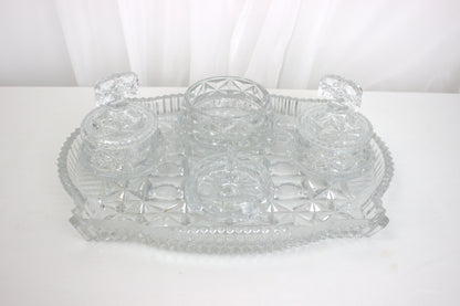 Vintage Crystal Vanity Set for Your Boudoir