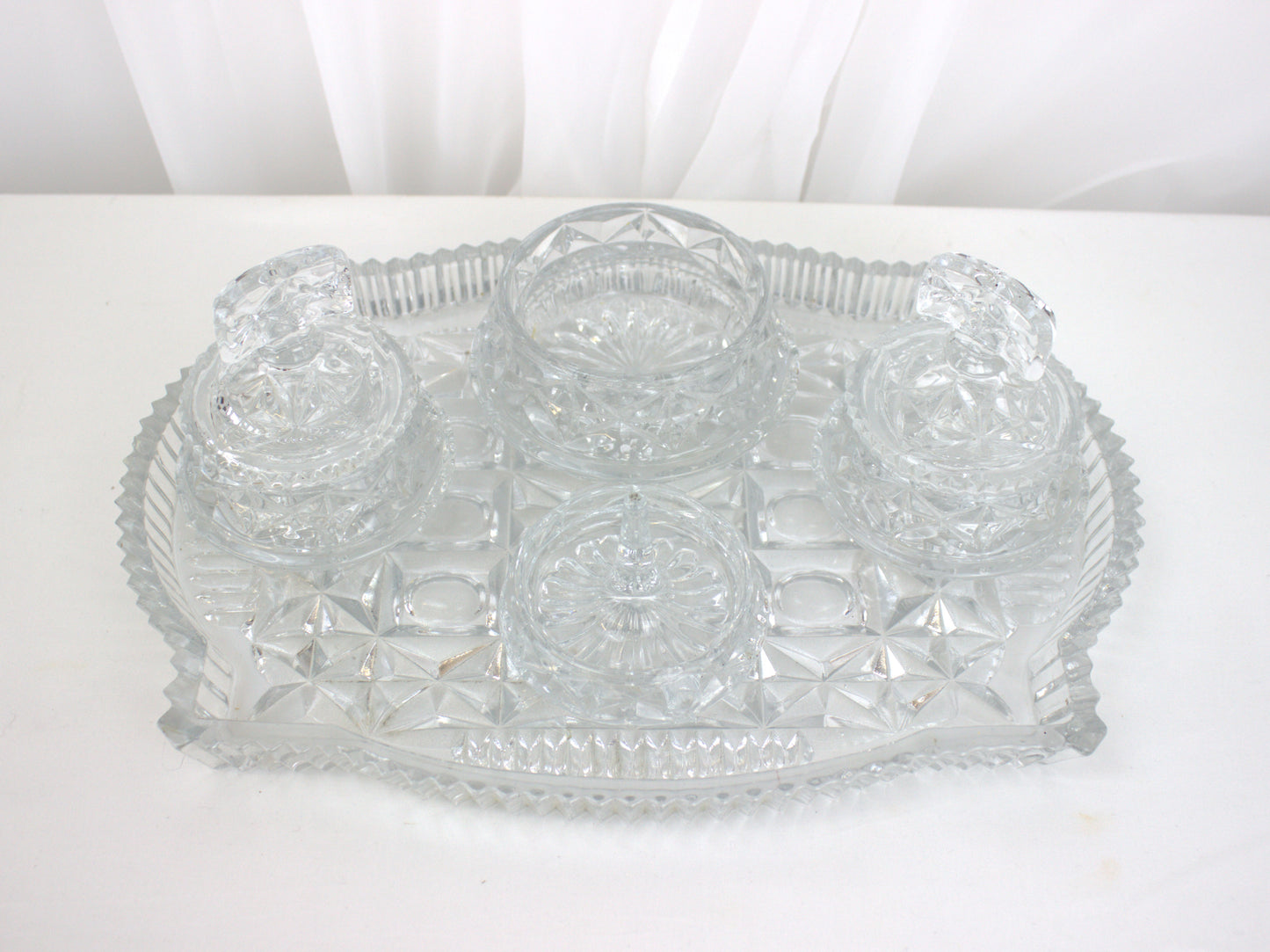 Vintage Crystal Vanity Set for Your Boudoir