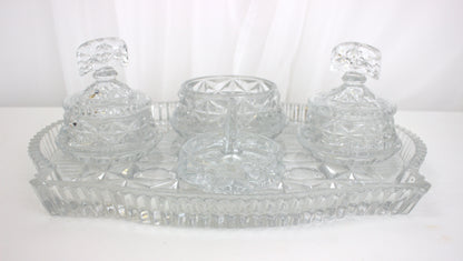 Vintage Crystal Vanity Set for Your Boudoir